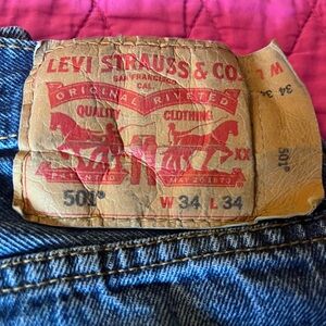 Levi's Blue Denim Jeans